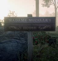 madame mozelle's sign.